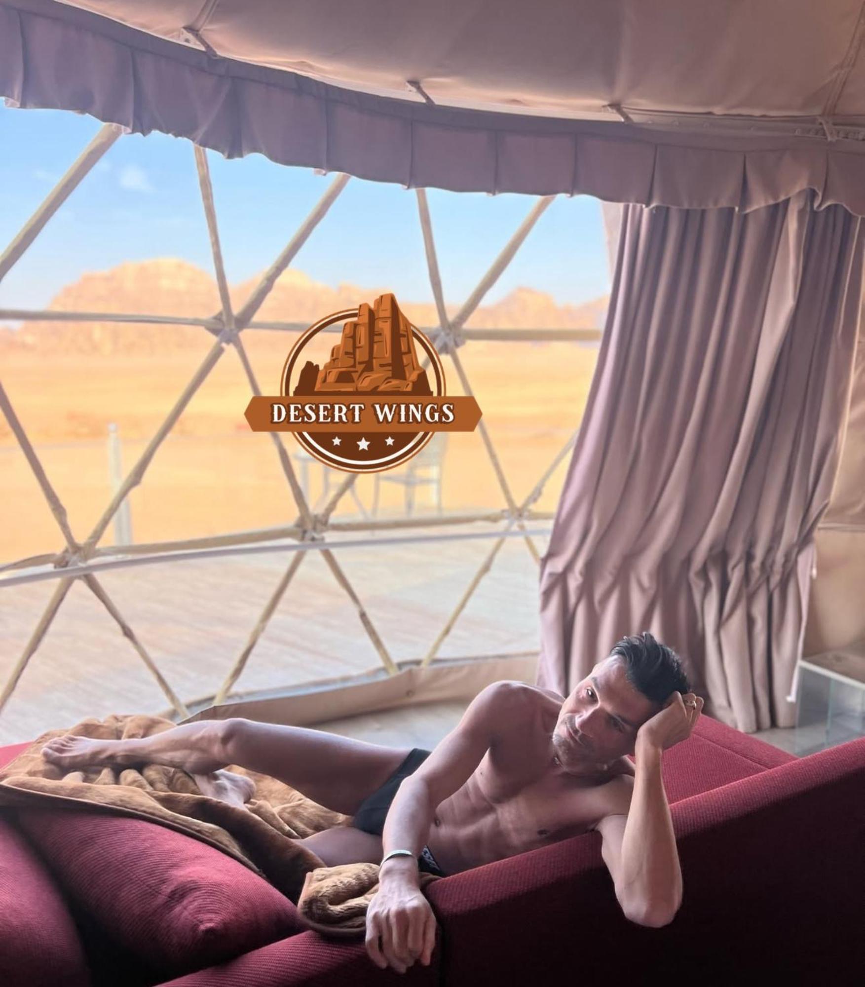 Rum Wings Bubble Luxury Camp 瓦迪拉姆 外观 照片